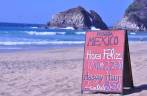 O nosso 'happy hour' em Zipolite, no México